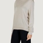 Maglia Guess JAMAAR CN STITCHED SWTR Beige chiaro - Foto 3