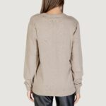 Maglia Guess JAMAAR CN STITCHED SWTR Beige scuro - Foto 2