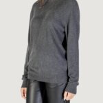 Maglia Guess JAMAAR CN STITCHED SWTR Grigio - Foto 4