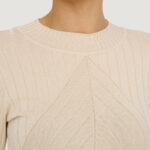 Maglia Jacqueline de Yong Jdykate L/S Pullover Knt Beige chiaro - Foto 4