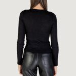 Maglia Jacqueline de Yong JDYPLUM LUREX L/S O-NECK PULLOVER KNT Black Silver - Foto 4