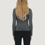 Maglia Jacqueline de Yong JDYPLUM LUREX L/S O-NECK PULLOVER KNT Blue scuro - Foto 2