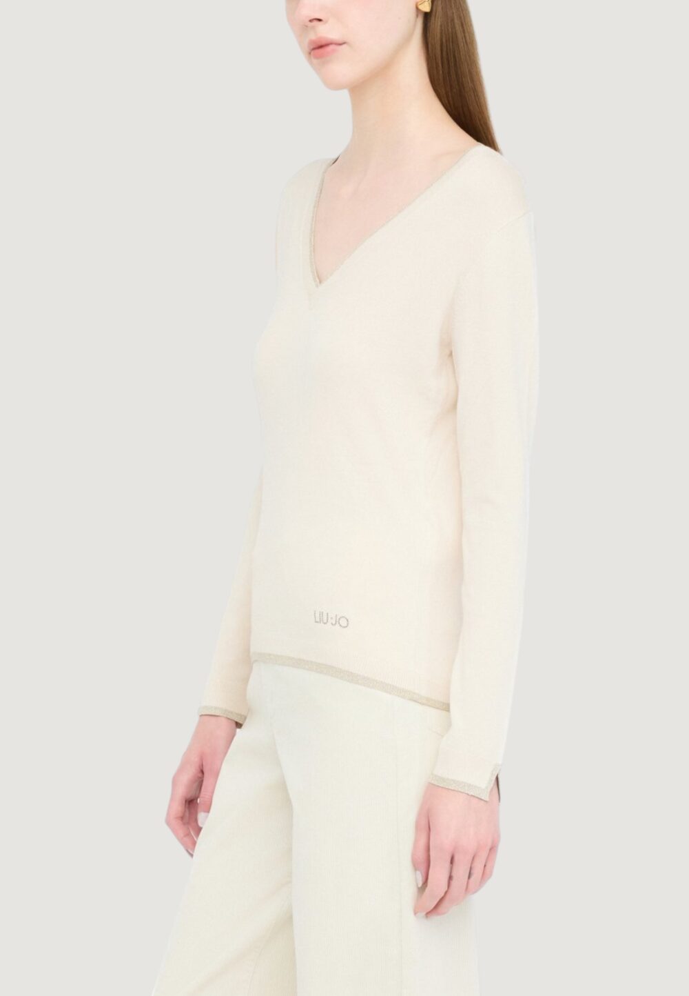 Maglia Liu-Jo  Avorio - Foto 3