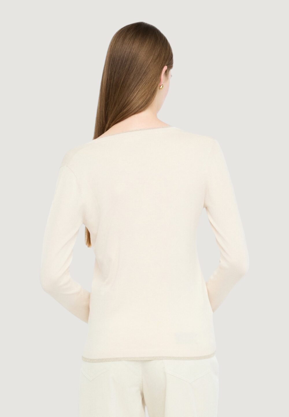 Maglia Liu-Jo  Avorio - Foto 4