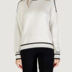 Maglia Liu-Jo ECS MAGLIA CHIUSA M/L Bianco - Nero - Foto 1