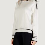 Maglia Liu-Jo ECS MAGLIA CHIUSA M/L Bianco - Nero - Foto 3