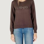 Maglia Liu-Jo ECS MAGLIA CHIUSA M/L Cioccolato - Foto 1
