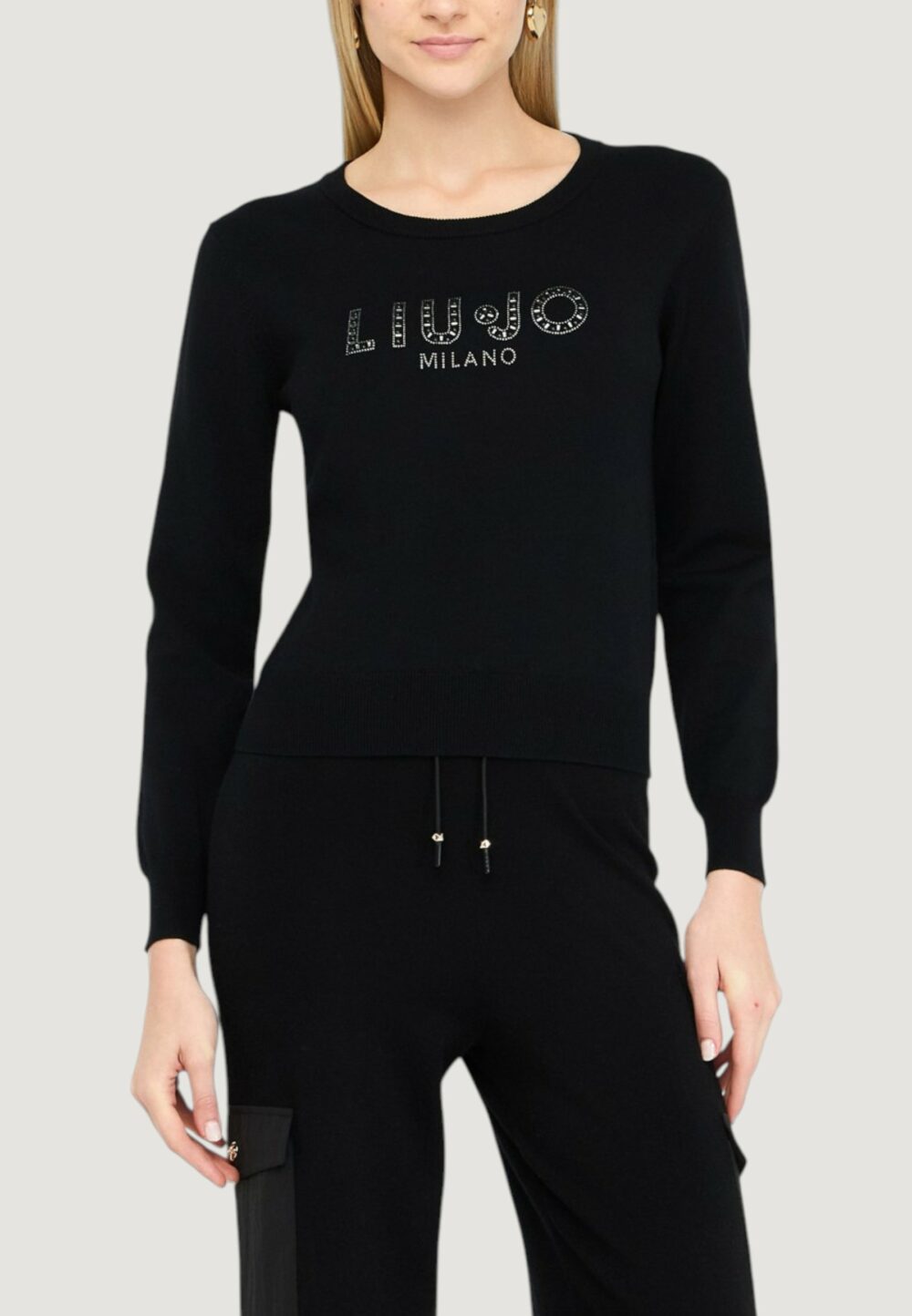 Maglia Liu-Jo ECS MAGLIA CHIUSA M/L Nero - Foto 1