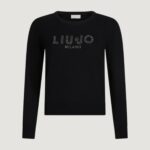 Maglia Liu-Jo ECS MAGLIA CHIUSA M/L Nero - Foto 4