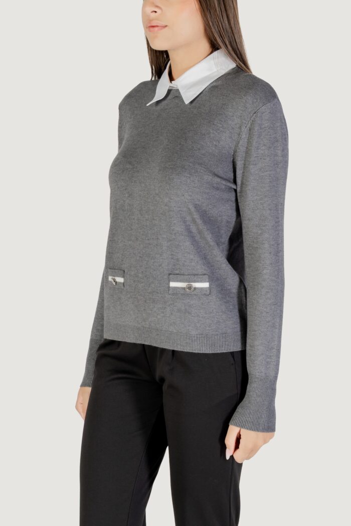Maglia Morgan De Toi  Grigio – 252-MSHIRTA
