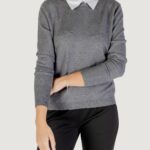 Maglia Morgan De Toi  Grigio - Foto 5