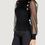 Maglia Morgan De Toi  Nero - Foto 3