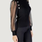Maglia Morgan De Toi  Nero - Foto 4