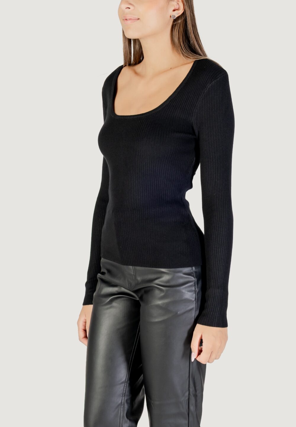 Maglia Morgan De Toi  Nero - Foto 3