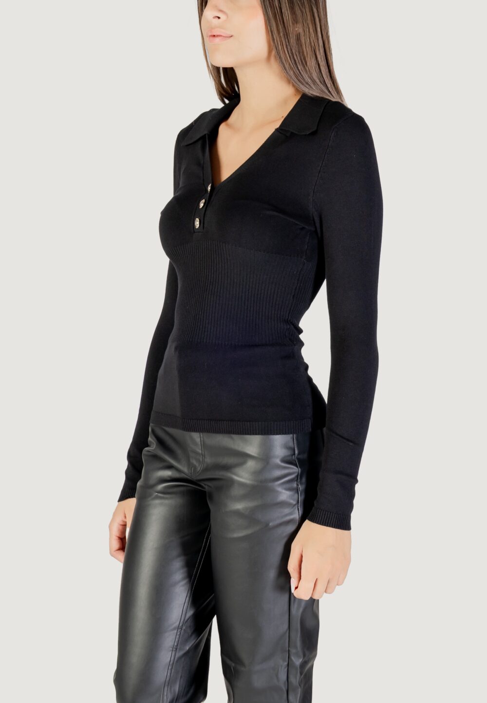 Maglia Morgan De Toi  Nero - Foto 3