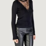 Maglia Morgan De Toi  Nero - Foto 3