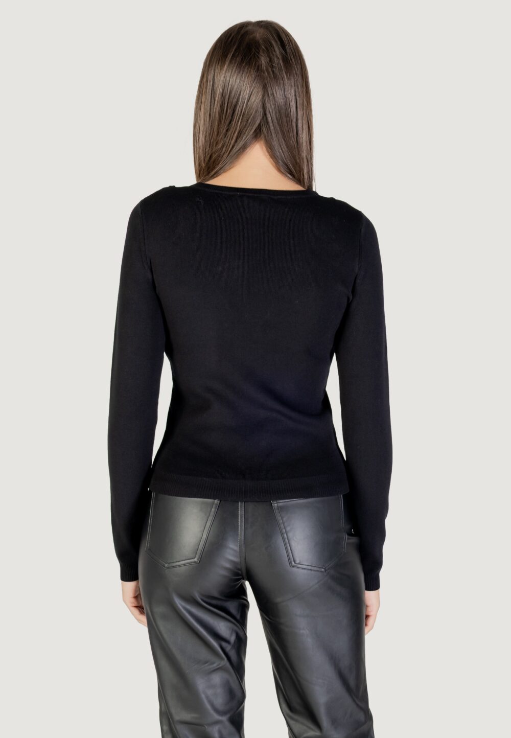 Maglia Morgan De Toi  Nero - Foto 4