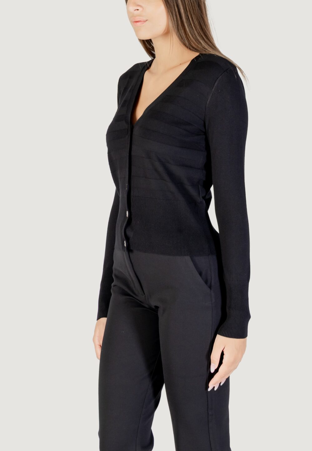 Maglia Morgan De Toi  Nero - Foto 4