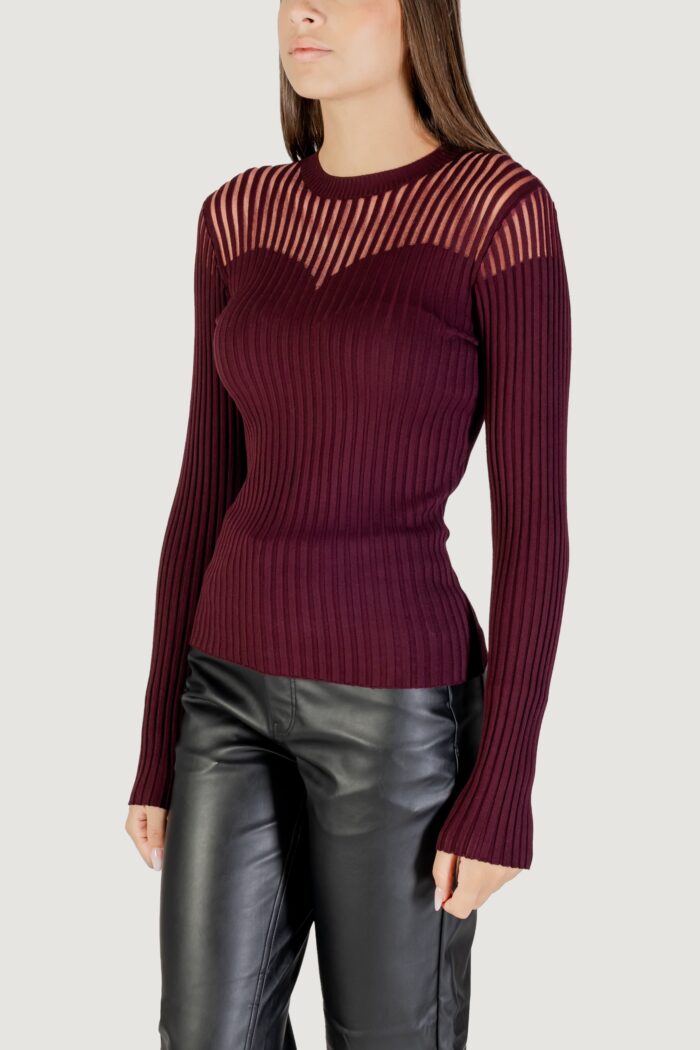 Maglia Morgan De Toi  Prugna – 252-MAMDO