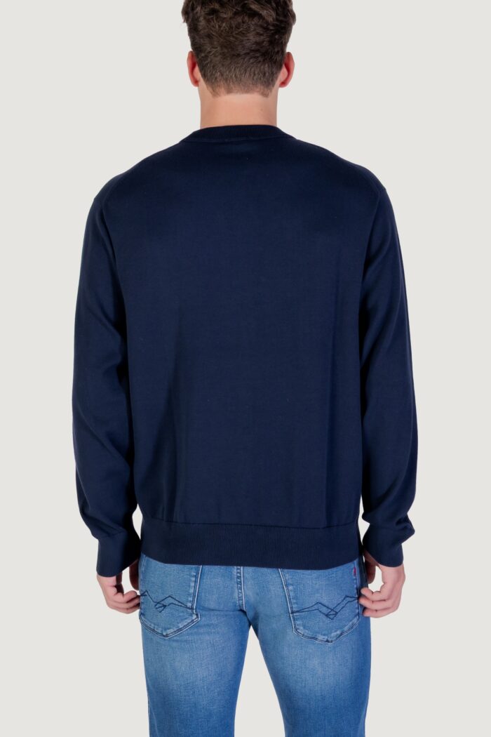 Maglione Calvin Klein LS EZ COTTON CREWNK Blue scuro – LV04RC309G