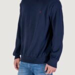 Maglione Calvin Klein Jeans LS EZ COTTON CREWNK Blue scuro - Foto 4