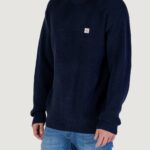 Maglione Calvin Klein Jeans LS EZ COTTON WAFFLE Blue scuro - Foto 2