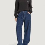 Maglione Calvin Klein Jeans CK EMBRO BADGE V-NEC Nero - Foto 2