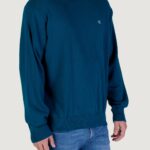 Maglione Calvin Klein Jeans LS EZ COTTON CREWNK Petrolio - Foto 4