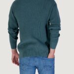 Maglione Calvin Klein Jeans LS EZ COTTON WAFFLE Petrolio - Foto 3