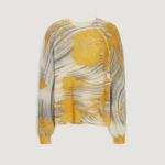 Maglione Desigual JERS_HYDER Giallo - Foto 5
