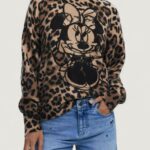 Maglione Desigual JERS_MINNIE Marrone - Foto 2