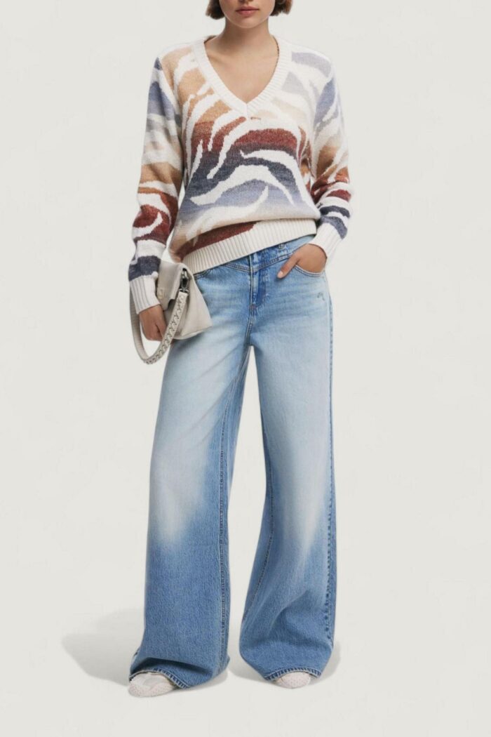 Maglione Desigual JERS_WASILLA Panna – 25WWJF21