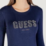 Maglione Guess LS CN REYNA LOGO SWTR Blu - Foto 2