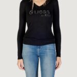 Maglione Guess LS VN SAYLOR LOGO SWTR Nero - Foto 1
