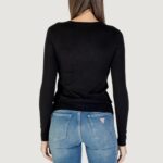 Maglione Guess LS VN SAYLOR LOGO SWTR Nero - Foto 2