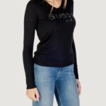 Maglione Guess LS VN SAYLOR LOGO SWTR Nero - Foto 3