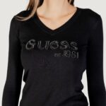 Maglione Guess LS VN SAYLOR LOGO SWTR Nero - Foto 5