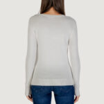 Maglione Guess LS CN REYNA LOGO SWTR Panna - Foto 5