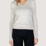 Maglione Guess LS VN SAYLOR LOGO SWTR Panna - Foto 1