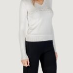 Maglione Guess LS VN SAYLOR LOGO SWTR Panna - Foto 3