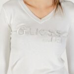 Maglione Guess LS VN SAYLOR LOGO SWTR Panna - Foto 5
