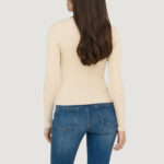 Maglione Jacqueline de Yong Jdynanna Scallop L/S U-Neck Pullover Knt Beige chiaro - Foto 2