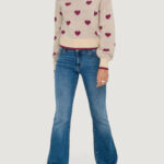 Maglione Jacqueline de Yong Jdyromance L/S Jacq. Pullover Knt Noos Beige chiaro - Foto 3