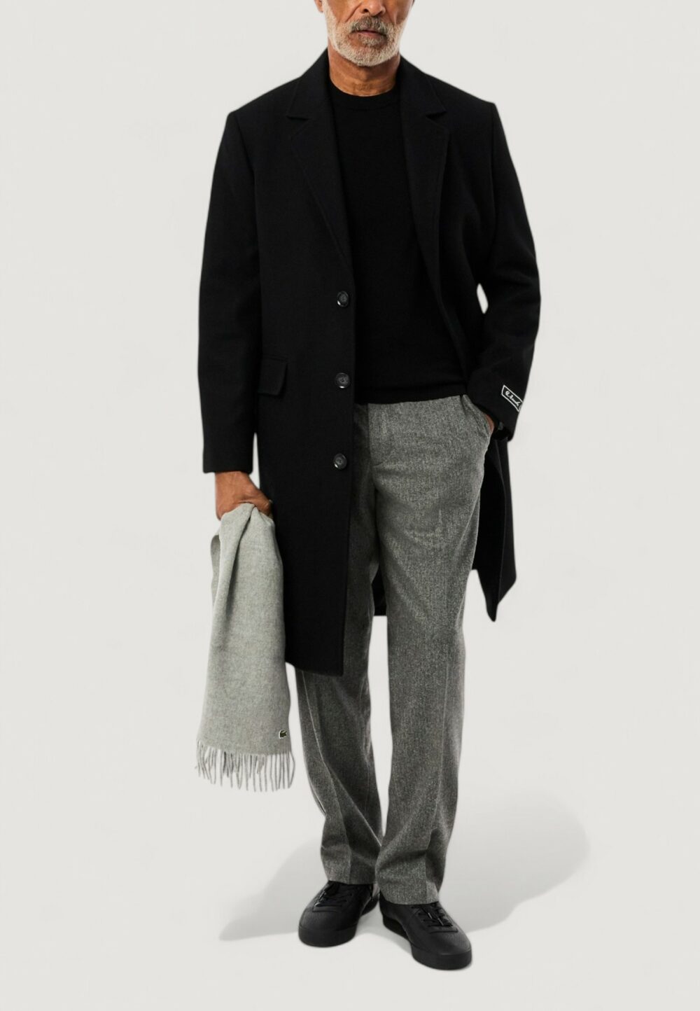 Maglione LACOSTE  Nero - Foto 4