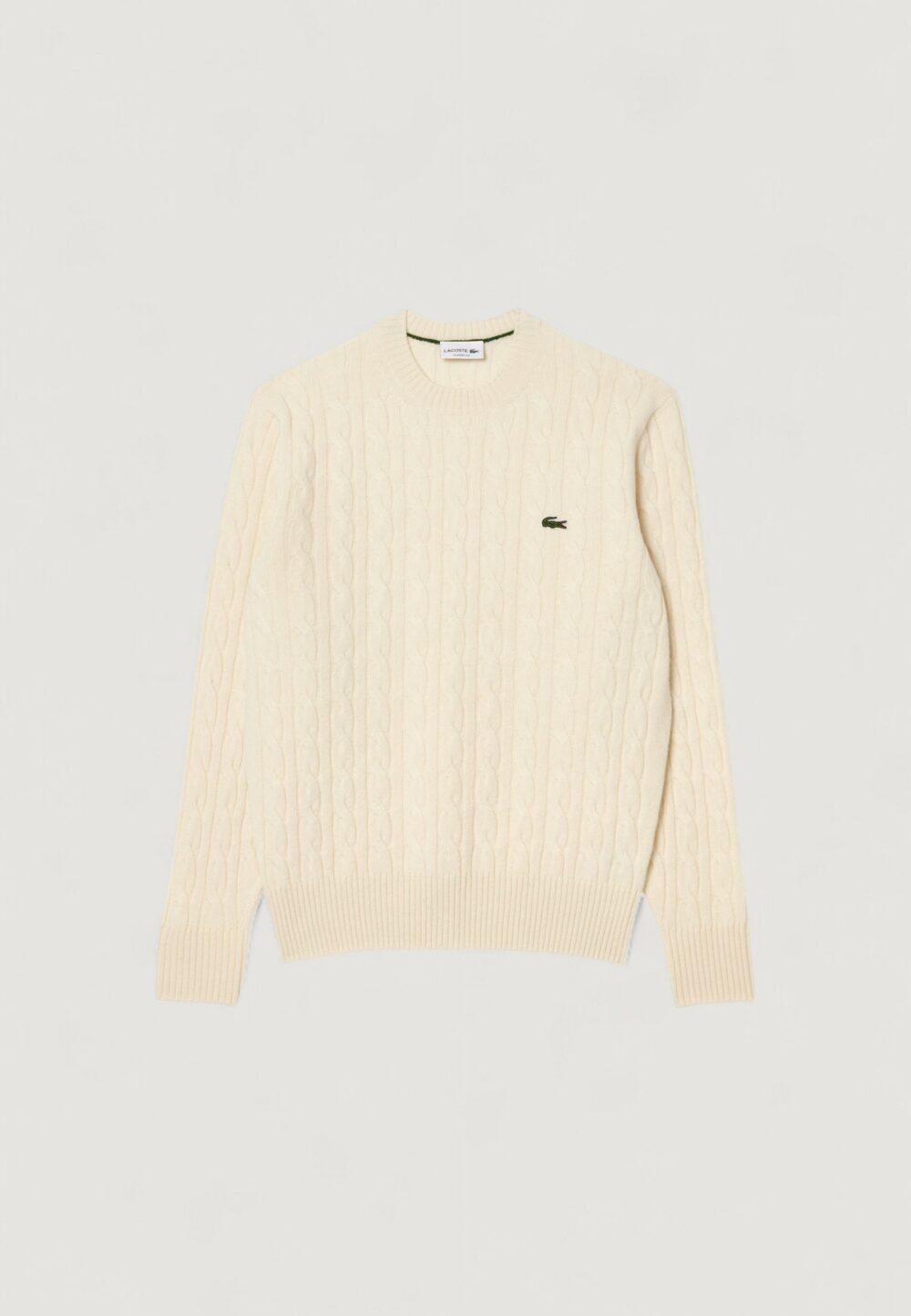 Maglione LACOSTE  Panna - Foto 5
