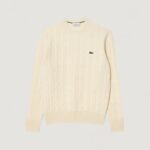 Maglione LACOSTE  Panna - Foto 5