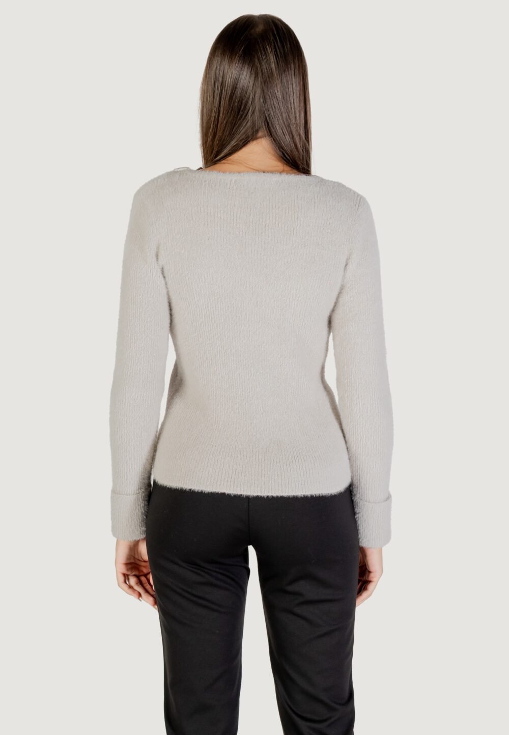 Maglione Morgan De Toi  Avorio - Foto 4