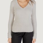 Maglione Morgan De Toi  Avorio - Foto 5
