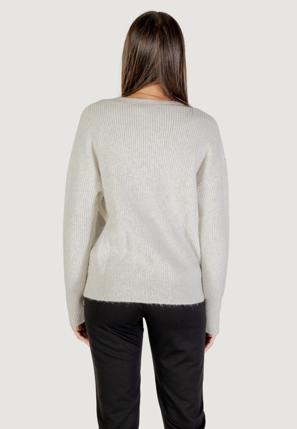 Maglione Morgan De Toi  Avorio - Foto 4