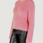 Maglione Only ONLLULU LS RIB HIGHNECK CC KNT Rosa - Foto 2